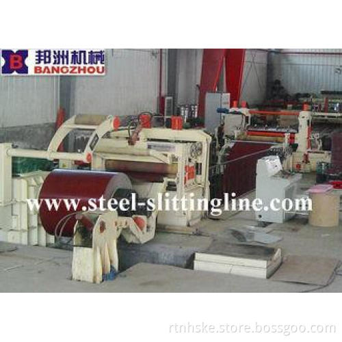 Full Automatic Steel Coil Slitting Line Of Steel Slitter Ma